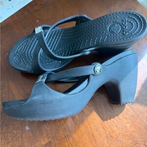 CROCS Black Women's Sandals